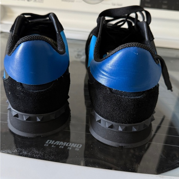 Valentino Black and Blue Sneakers - Picture 3 of 6